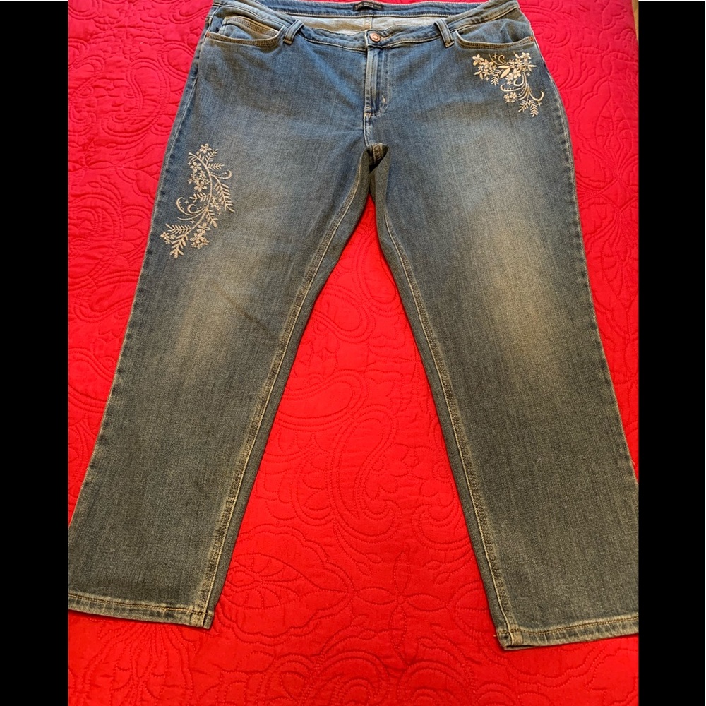 Lee cropped jeans
